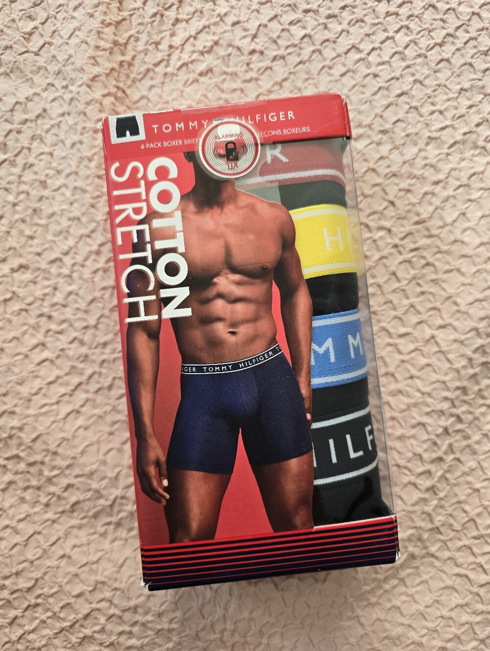 Tommy Hilfiger Men's Cotton Stretch Boxer Briefs Pack Size M Pack Of 4